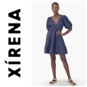 Xìrena Nissa dress in Night Bleu